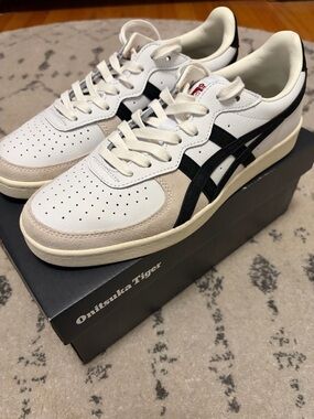 ONITSUKA TIGER GSM White Leather Sneakers
